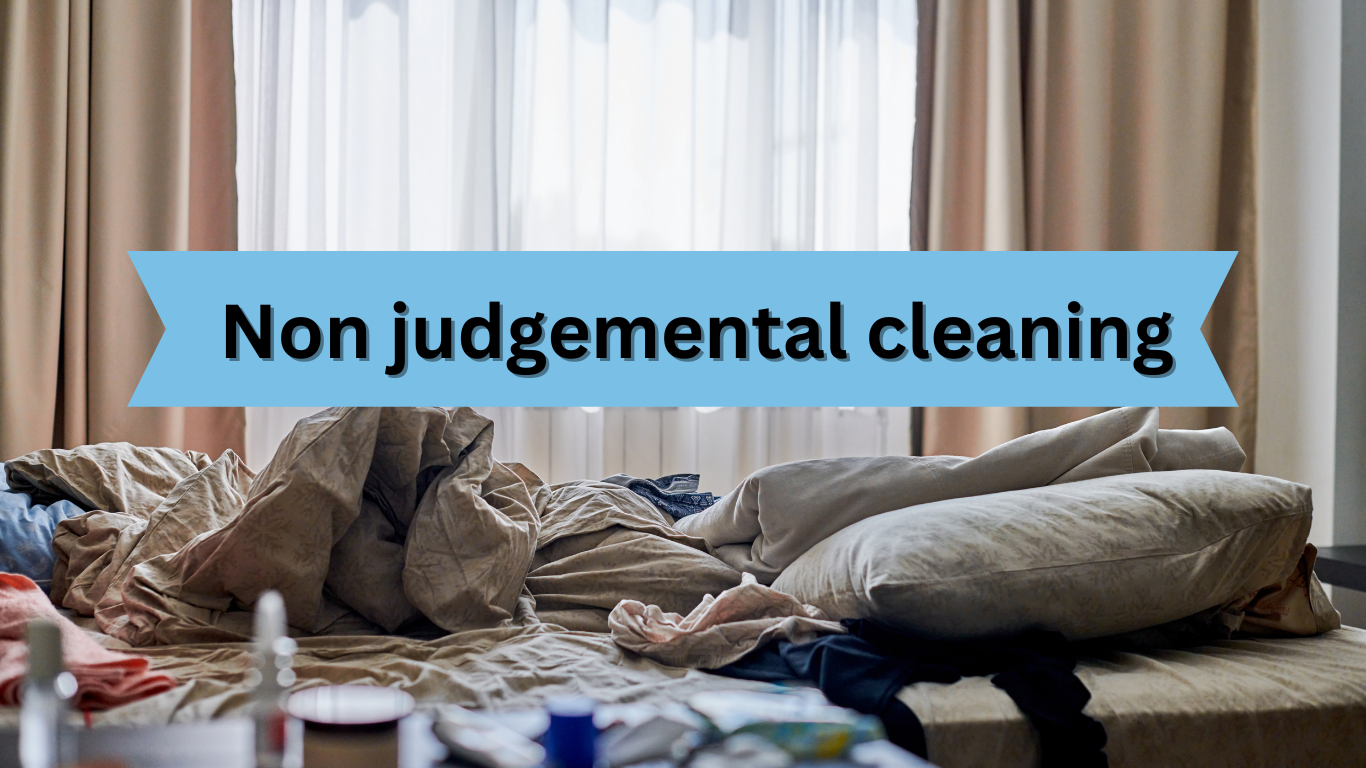 Cleaners appreciate the relationship they are far too busy to judge how anyone else lives