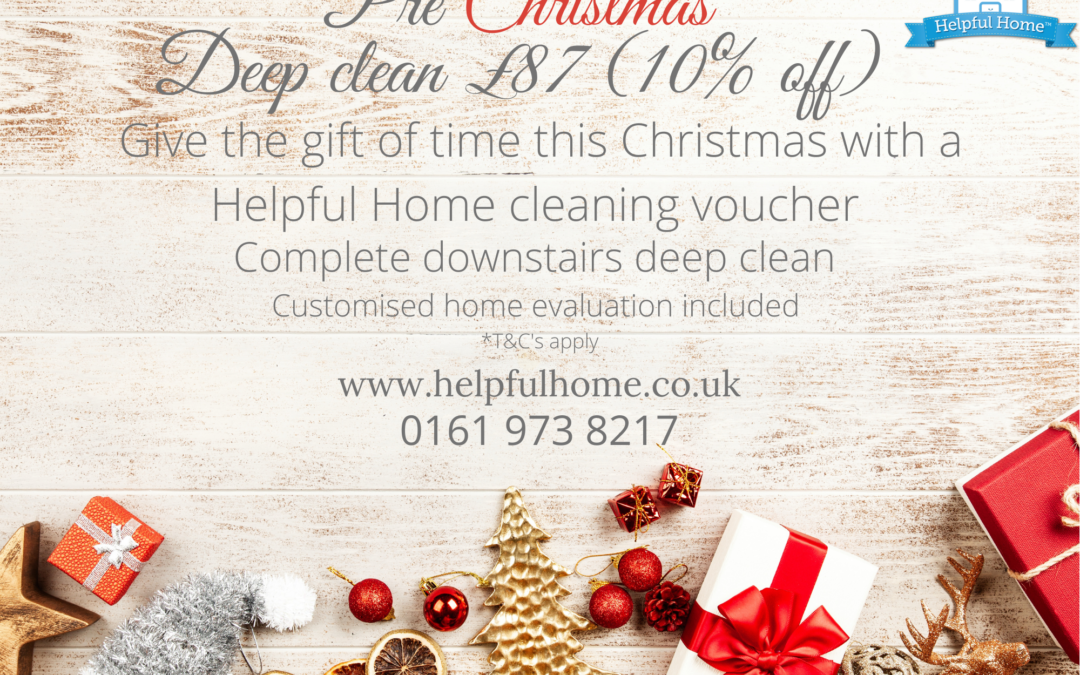 New cleaning vouchers available – The perfect gift of time
